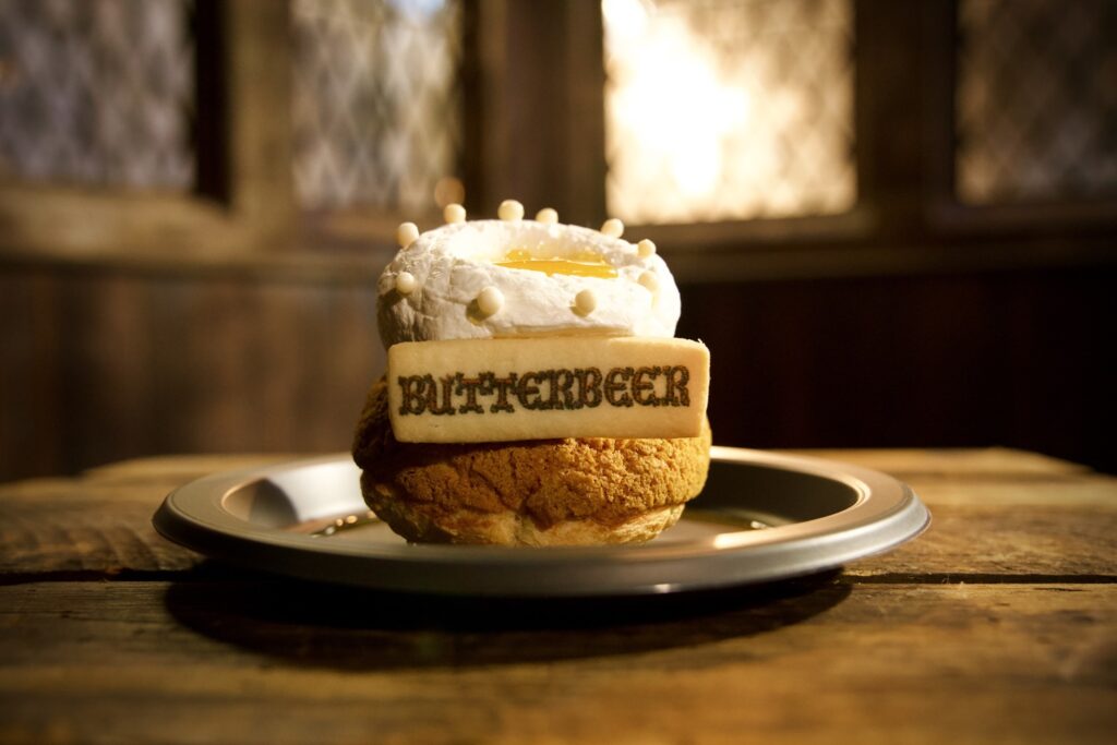 Butterbeer Cream Puff
