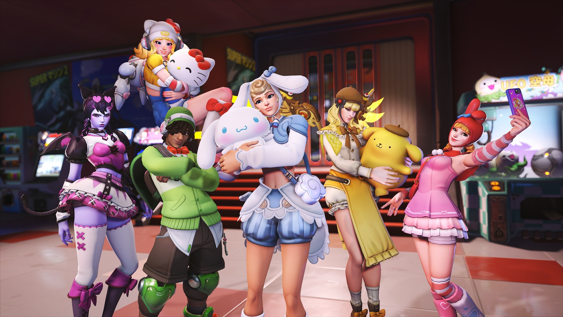 Overwatch x Hello Kitty