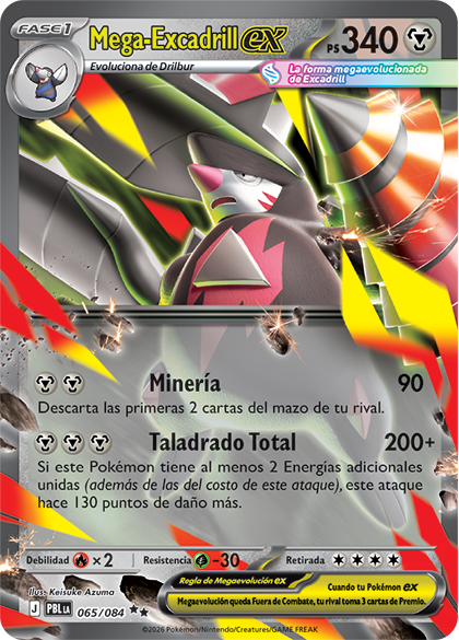 mega excadrill ex tinieblas umbr&iacute;as