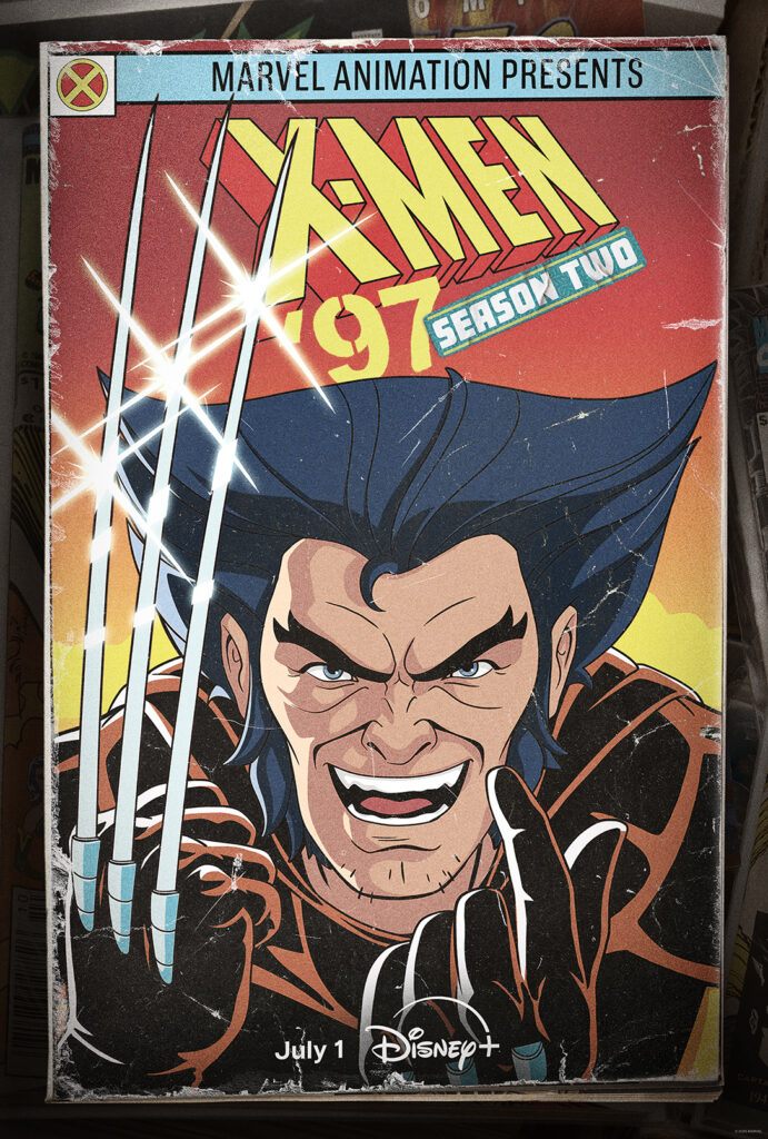 X-Men ’97 temporada 2 póster disney plus