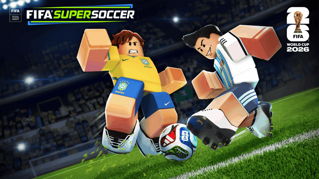 Evento oficial FIFA Copa Mundial 2026 en Roblox con estadio virtual y selecciones nacionales