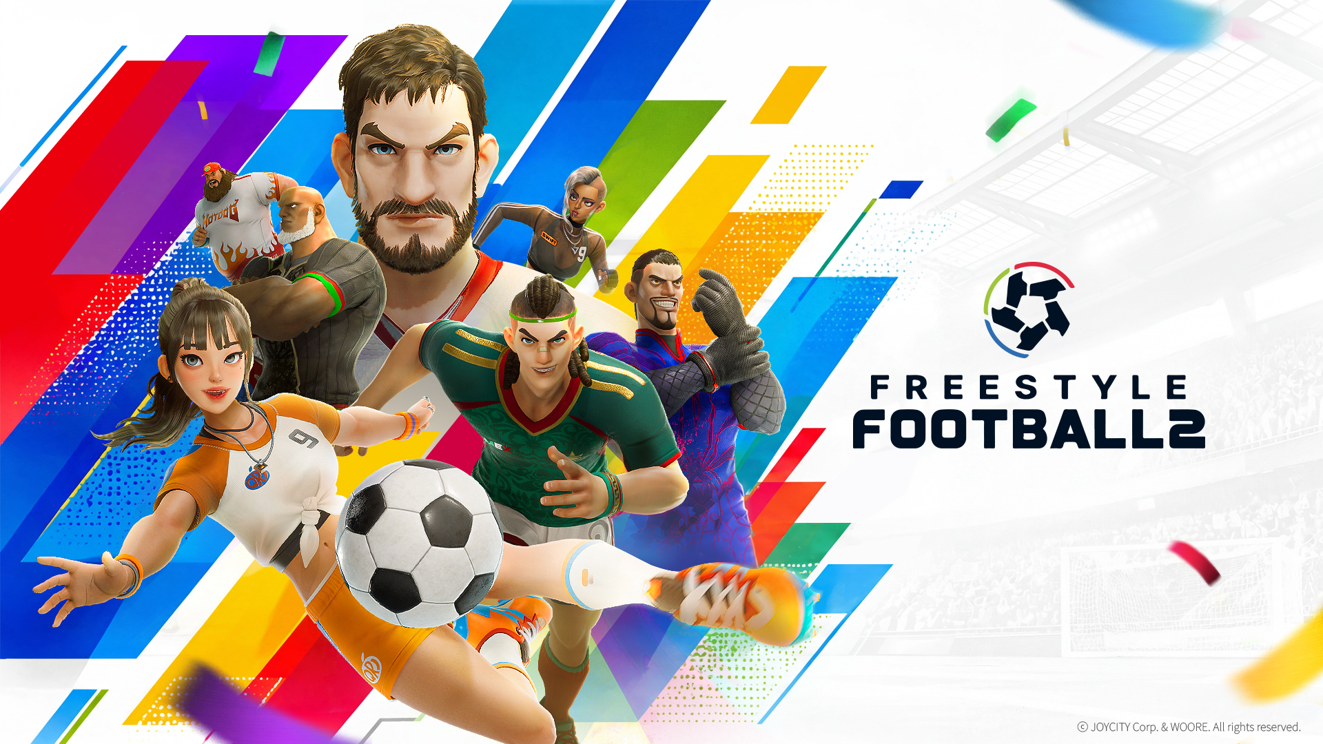 FreeStyle Football 2 demo gratuita Mundial 2026 jugadores en cancha urbana Nueva York arcade