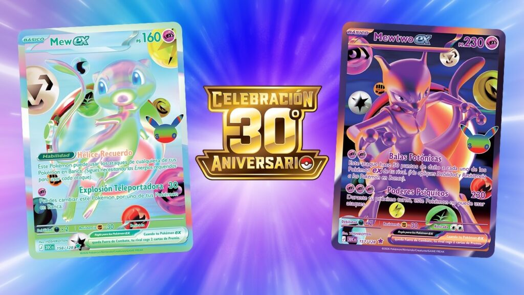 JCC Pokémon celebración 30 aniversario