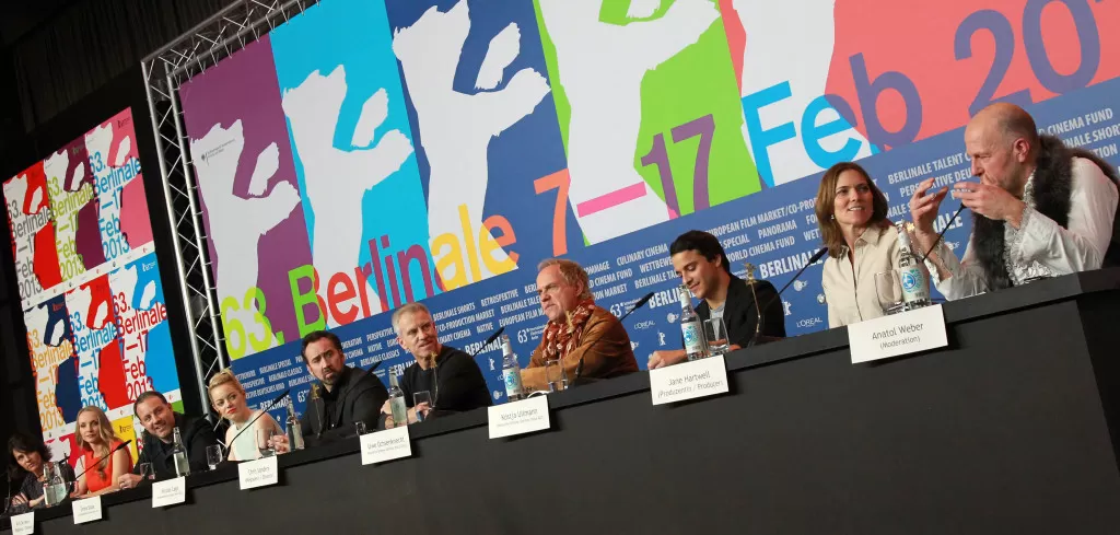 63. BERLINALE - Photocall and Pressconference THE CROODS in Berlin in Hyatt Hotel on 15.02.2013