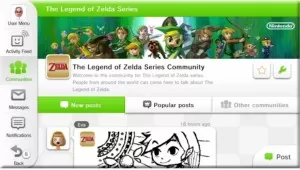 La comunidad de Zelda en Miiverse