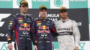 CompartirPasion Formula1 Webber Enfadado Vettel Podium