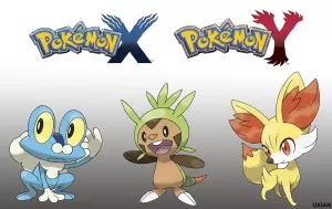 Pokemon X And Y Wallpaper   Starters By Uxianxiii D5ro82y