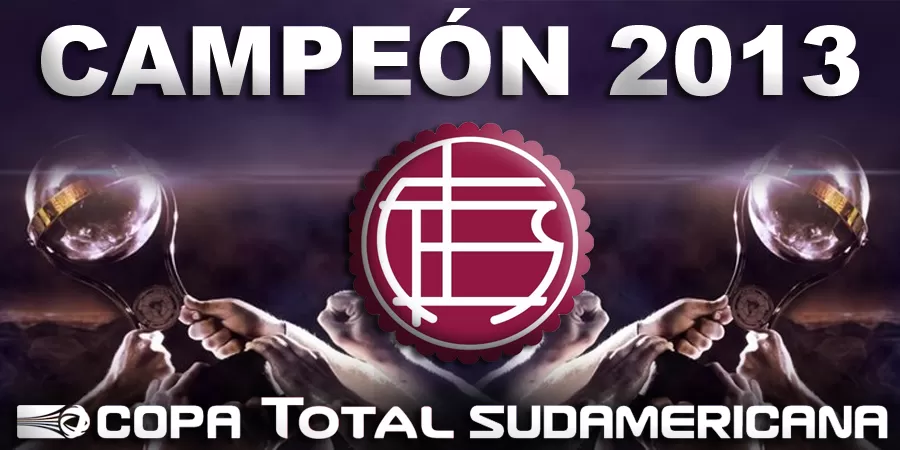 Lanús es Campeón de la Copa Sudamericana 2013