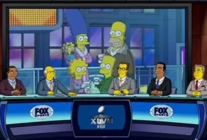 Simpsons Transmision Fox Sports Super Bowl Nueva Jersey MILIMA20140128 0559 30