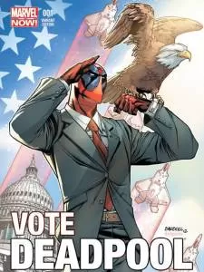 Deadpool Movie Vote Comic Book Cover