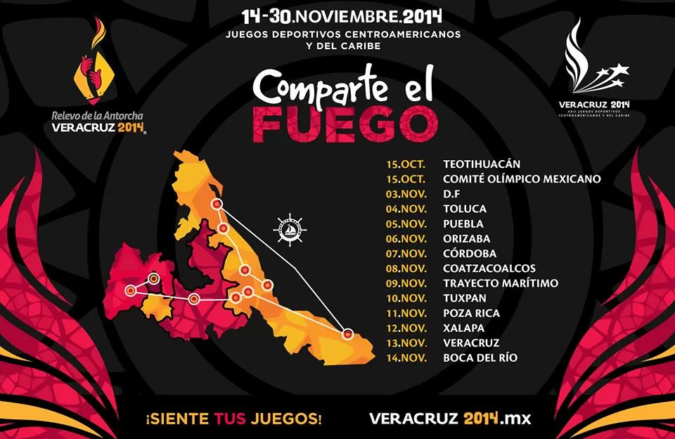 Imagen: Juegos Centroamericanos y del Caribe Veracruz 2014