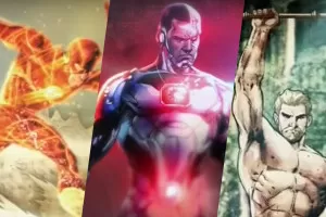 Aquaman Flash Cyborg