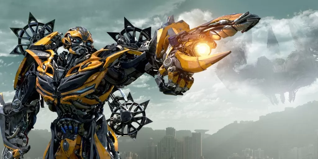 Bumblebee in TRANSFORMERS: AGE OF EXTINCTION, in theaters 6/27/14.