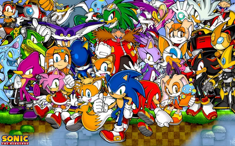 Sonic The Hedgehog And Friends