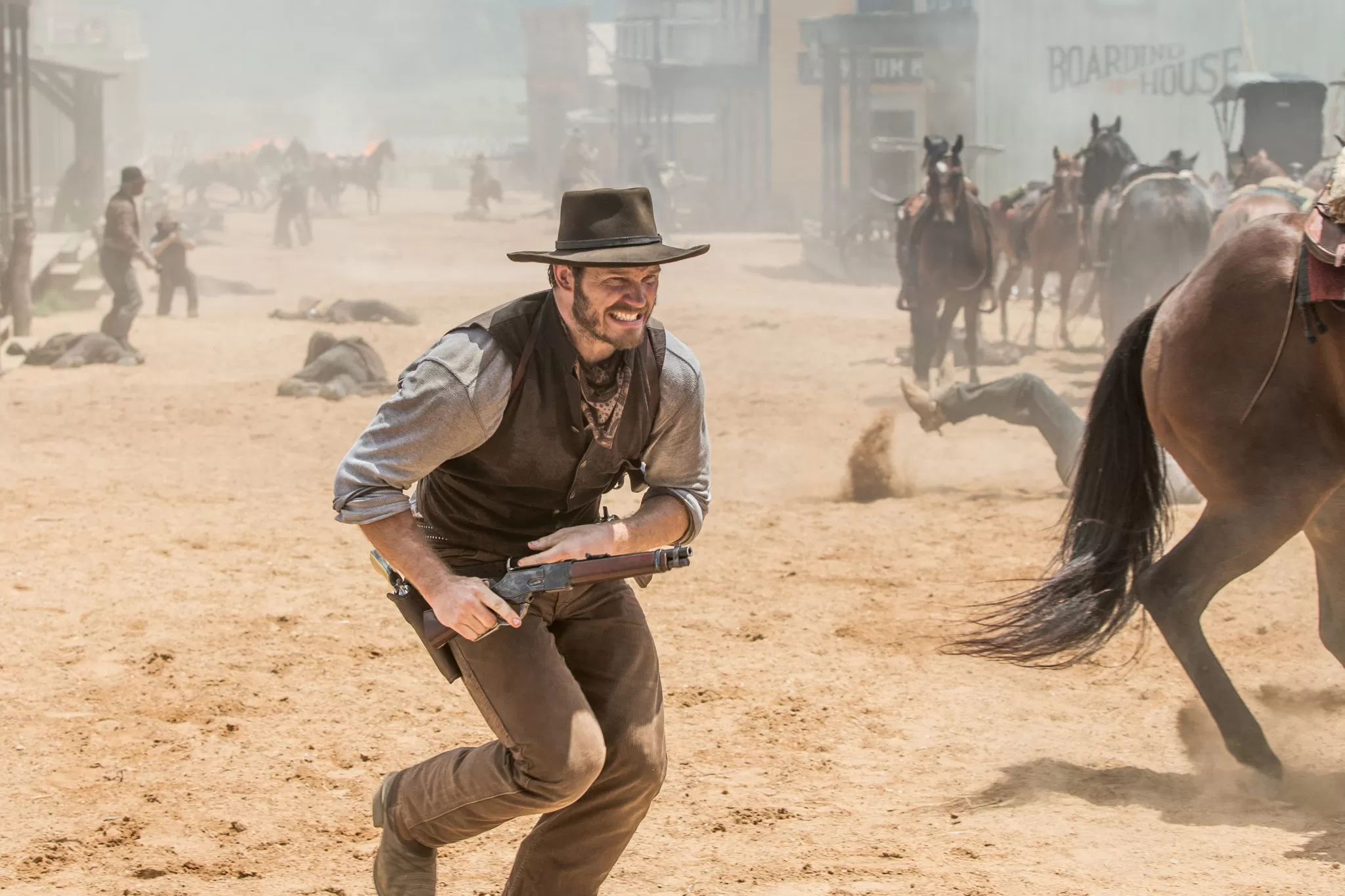 Chris Pratt stars in Metro-Goldwyn-Mayer Pictures and Columbia Pictures' THE MAGNIFICENT SEVEN.