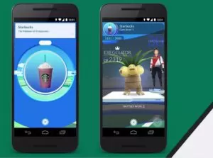 Starbucks Poke Stop Gym  1 .1481038839