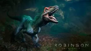 Robinson The Journey Screenshot Raptor Close Up