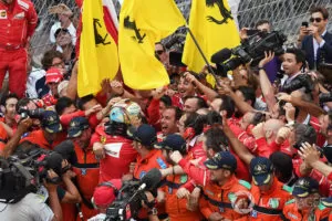 F1 Monaco Gp 2017 Race Winner Sebastian Vettel Ferrari