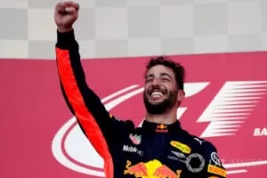 F1 Azerbaijan Gp 2017 Podium Winner Daniel Ricciardo Red Bull Racing