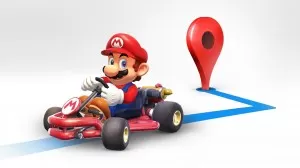 Google Maps Mario
