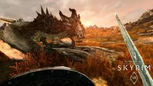 Skyrim VR PC Dragon Full Size