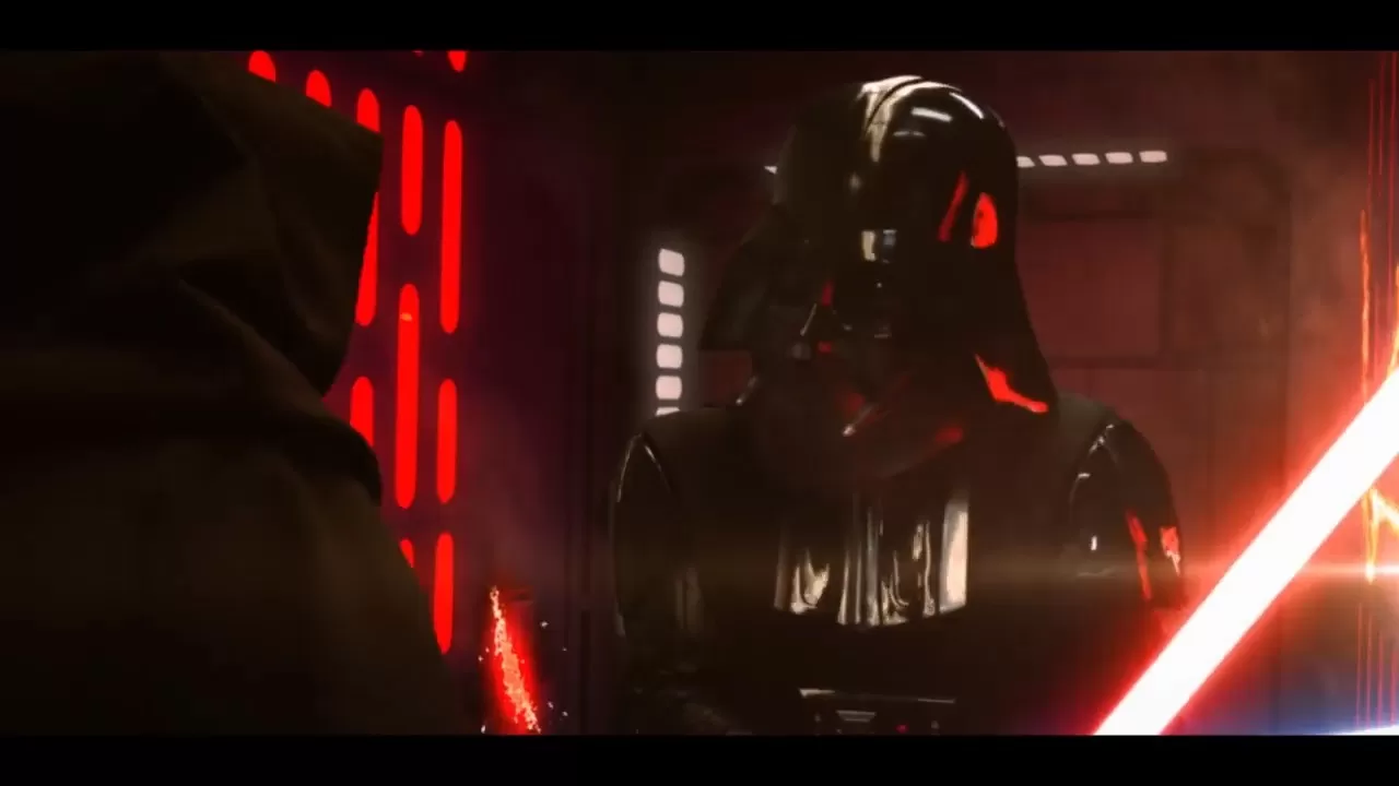Obi Wan vs Darth Vader reimaginado