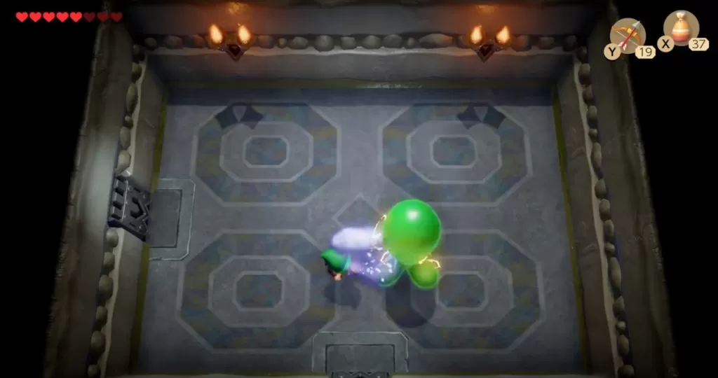 Slime calabozo del color zelda links awakening