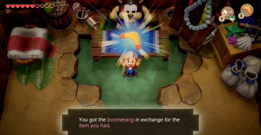 ¿Cómo conseguir el boomerang en Zelda Links Awakening?
