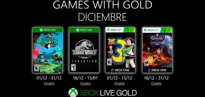 juegos-games-with-gold-diciembre-2019