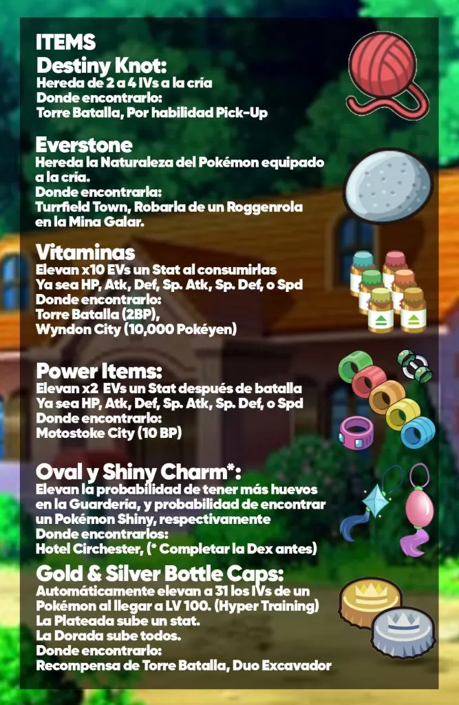 items-necesarios-criar-pokémon-competitivos-sword-shield