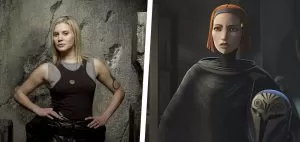 katee sackhoff bo katan the mandalorian