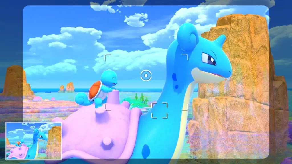 new pokémon snap lapras