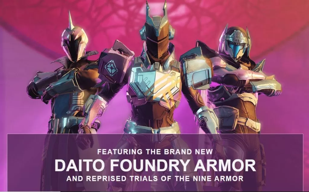 destiny prophecy daito armor