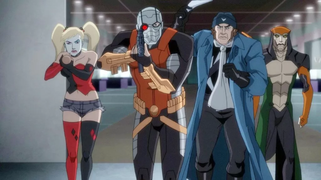 Suicide Squad Harley, Deadshot y Captain Boomerang