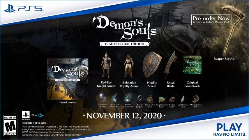 Digital Deluxe Edition Demon's Souls