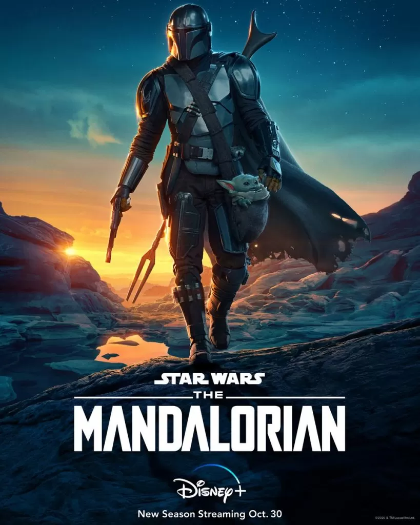 poster tráiler de la segunda temporada de The Mandalorian