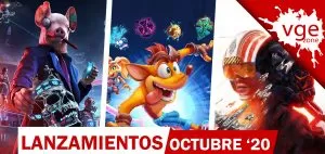 lanzamientos videojuegos octubre 2020 arte