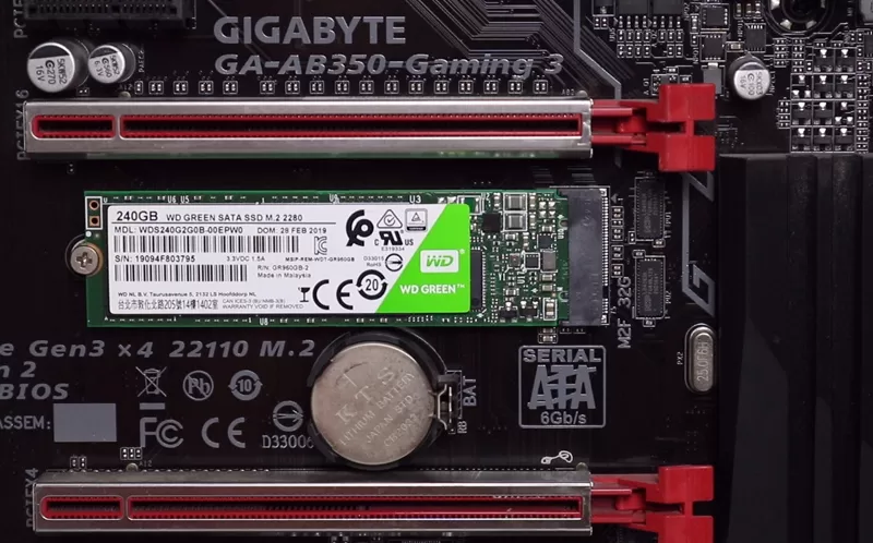 WD 240GB M2 SSD