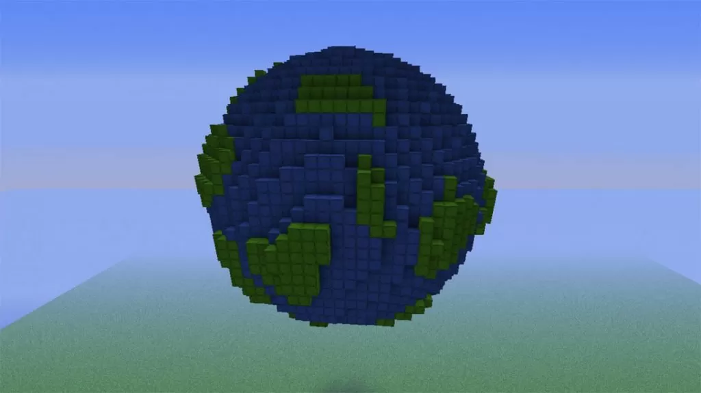 Minecraft planeta