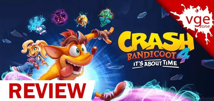 review crash bandicoot 4 arte
