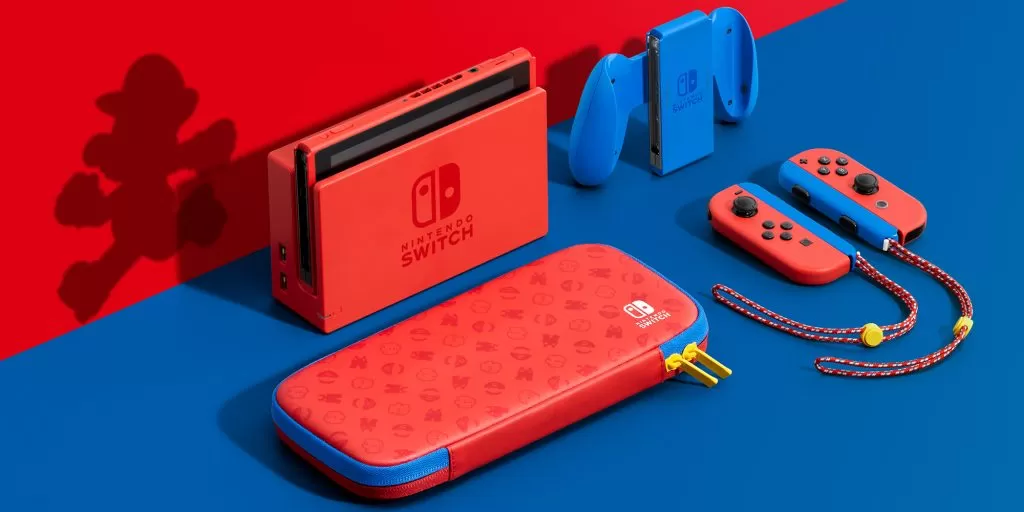Nintendo Switch edición Mario fotos