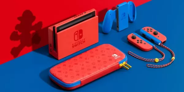 Nintendo Switch edición Mario fotos