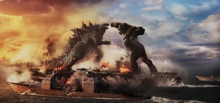arte tráiler de Godzilla vs Kong