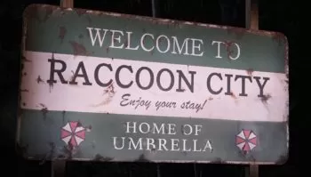 welcome to raccoon city art