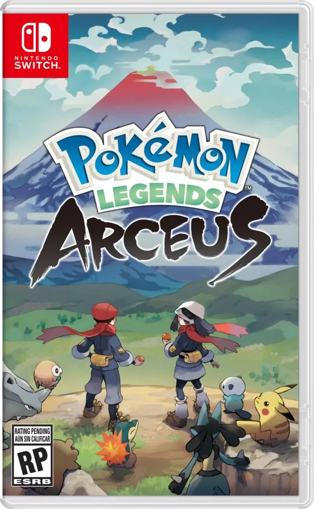 Fecha de lanzamiento para Pokémon Legends arceus portada