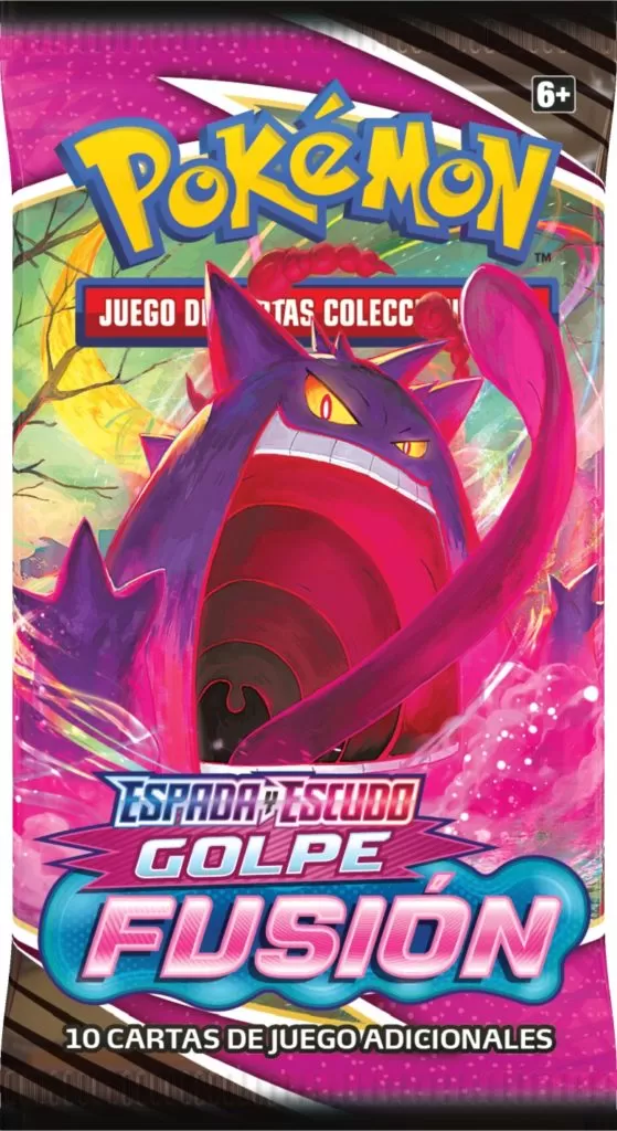 Pokémon JCC: Golpe Fusión gengar booster pack