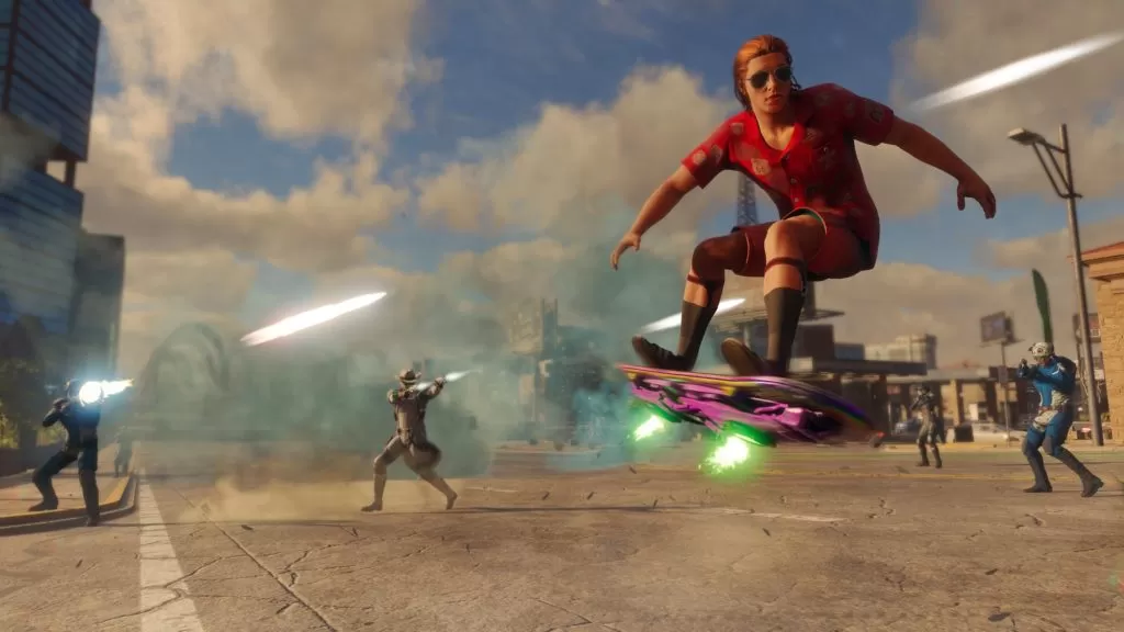 preview saints row hoverboard