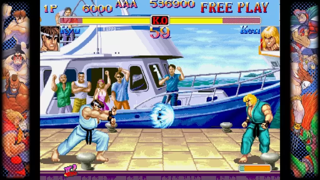 hyper street fighter Review Capcom Fighting Collection  