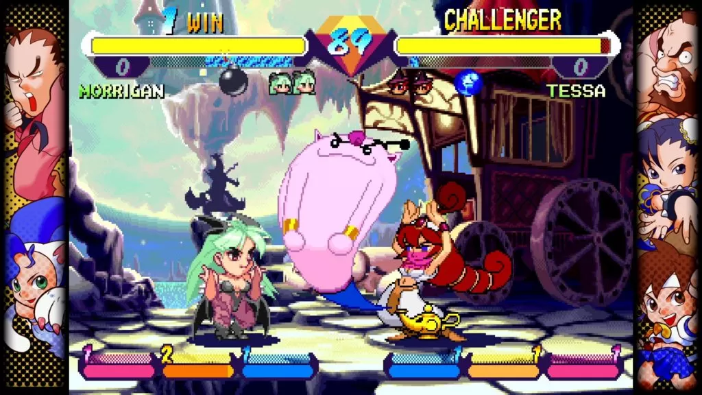 gem fighter Review Capcom Fighting Collection  