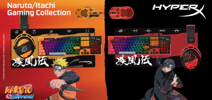 HyperX x Naruto: Shippuden productos